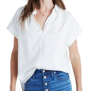 Madewell Central Shirt in Pure White